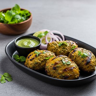 Grilled Pudina Chaap